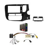 CAC F9MT9K1 9 Inch Fascia Kit Compatible with Mitsubishi Outlander 2013-2019 Dash 1 Dash 2 Standard