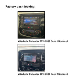 CAC F9MT9K1 9 Inch Fascia Kit Compatible with Mitsubishi Outlander 2013-2019 Dash 1 Dash 2 Standard