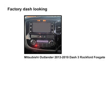 Load image into Gallery viewer, CAC F9MT9K4 9 Inch Fascia Kit Compatible with Mitsubishi Outlander 2013-2019 Rockford Fosgate Factory 360° Camera