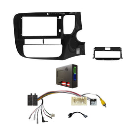CAC F9MT9K5 9 Inch Fascia Kit Compatible with Mitsubishi Outlander 2019-2021 Standard