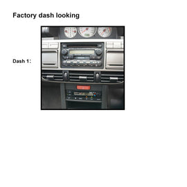 CAC F9NS25K 9 Inch Fascia Kit Compatible with Nissan Xtrail 2001-2007 Dash 1