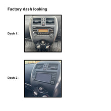 Load image into Gallery viewer, 9&quot; FACIA KIT F9NS27 Fascia Dash Plate Panel For Nissan Micra 2015-2016