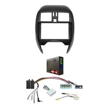 Load image into Gallery viewer, CAC F9NS27K2 9 Inch Fascia Kit Compatible with Nissan Micra 2015-2016 Dash 2