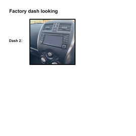 CAC F9NS27K2 9 Inch Fascia Kit Compatible with Nissan Micra 2015-2016 Dash 2