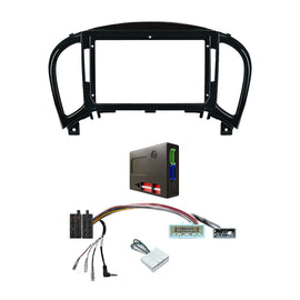 CAC F9NS4K2 9 Inch Fascia Kit Compatible with Nissan Juke 2010-2018 With Factory Standard or 360°  Camera