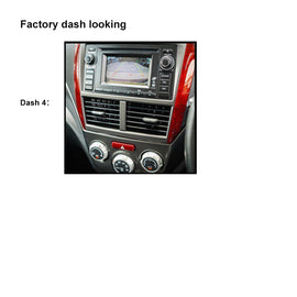 CAC F9SR2K3 9 Inch Fascia Kit Compatible with Subaru Forester Impreza 2008-2012 Dash 4