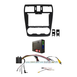 CAC F9SR3K3 9 Inch Fascia Kit Compatible with Subaru Forester Impreza WRX XV 2013-2015 Harman Kardon