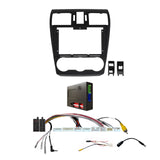 CAC F9SR3K3 9 Inch Fascia Kit Compatible with Subaru Forester Impreza WRX XV 2013-2015 Harman Kardon