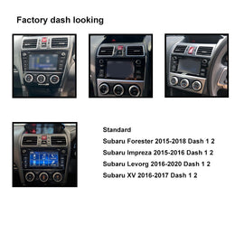 CAC F9SR4K1 9 Inch Fascia Kit Compatible with Subaru Forester Levorg Impreza XV 2015-2018 Standard