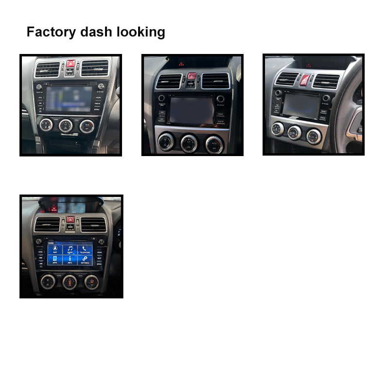 CAC F9SR4K1 9 Inch Fascia Kit Compatible with Subaru Forester Levorg Impreza WRX XV 2015-2018 Standard