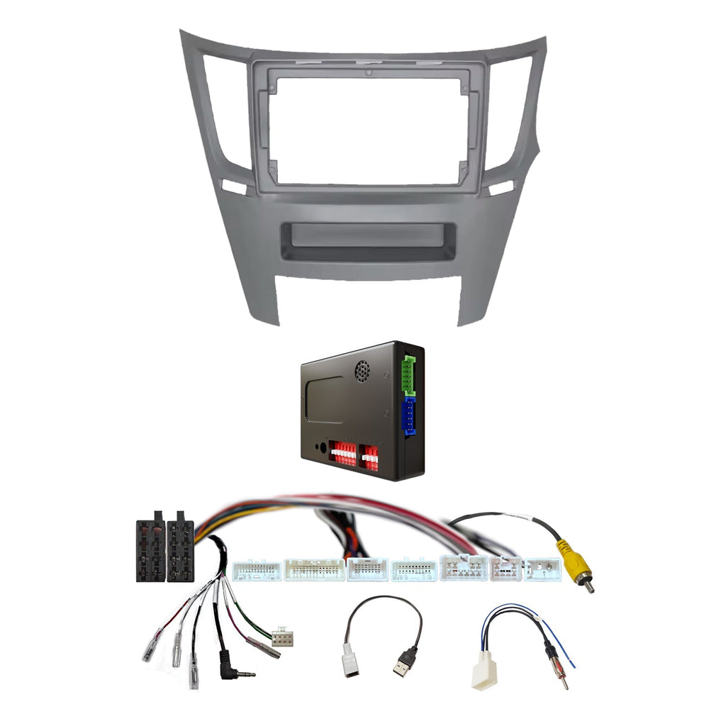 CAC F9SR6K2 9 Inch Fascia Kit Compatible with Subaru Liberty Outback 2009-2014 Dash 3