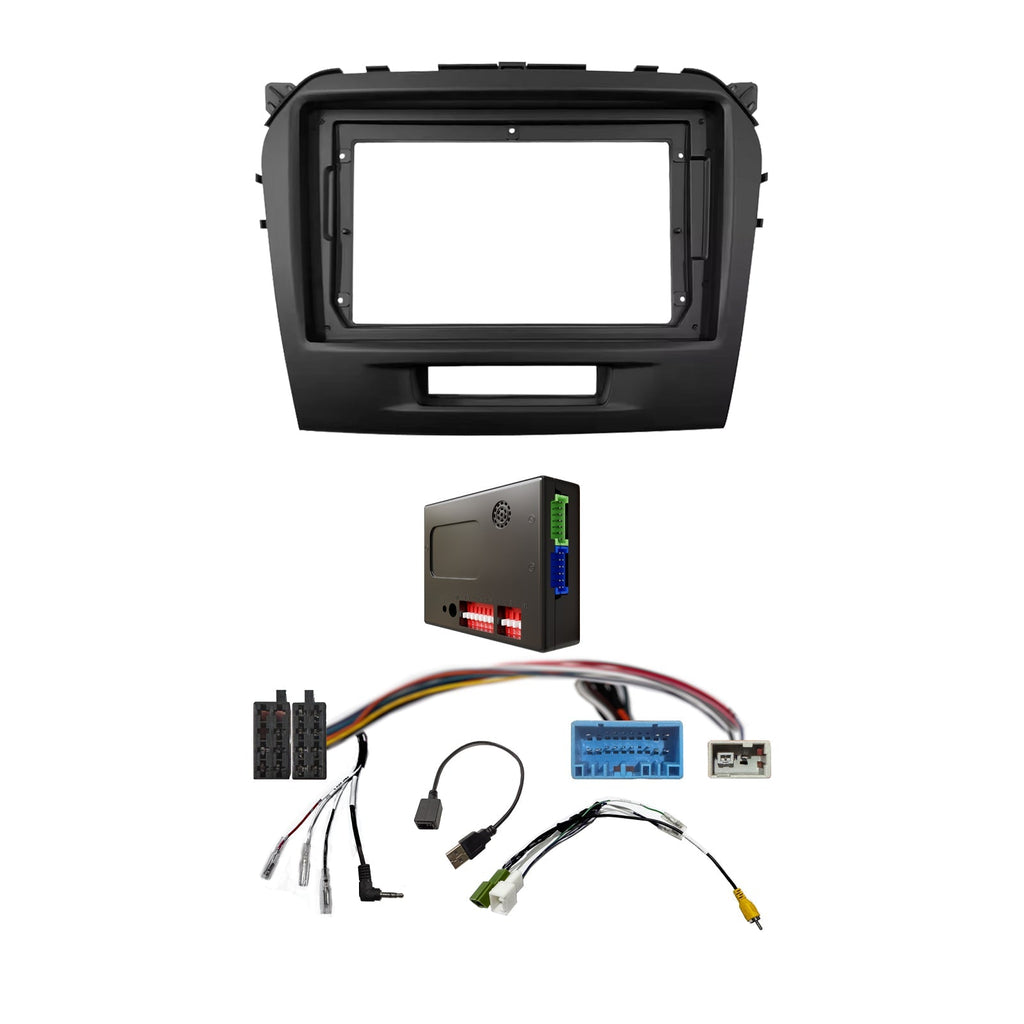CAC F9SZ27K 9 Inch Fascia Kit Compatible with Suzuki Vitara 2015+