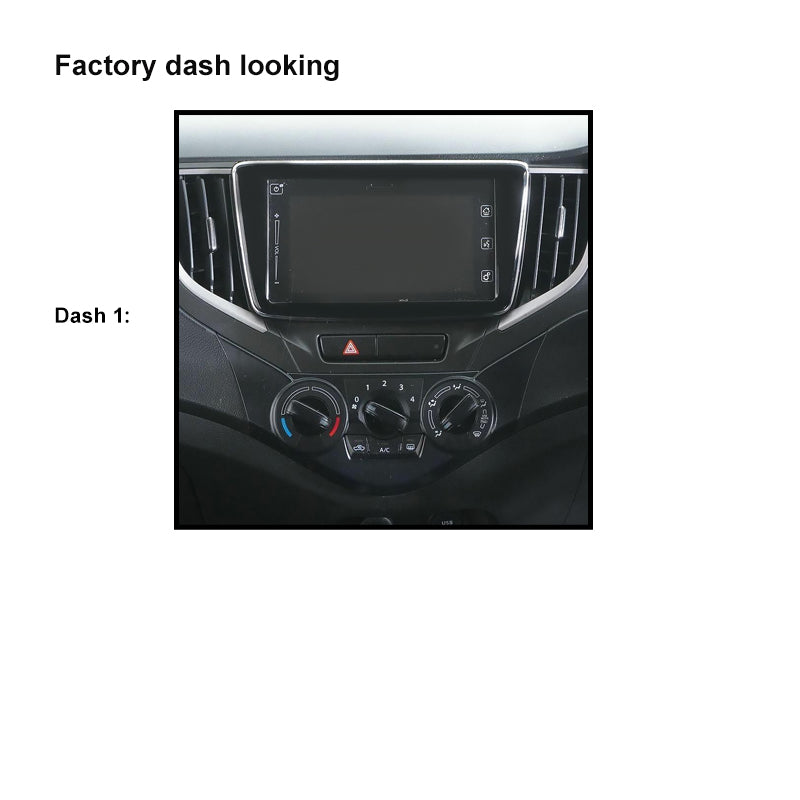 CAC F9SZ3K 9 Inch Fascia Kit Compatible with Suzuki Baleno 2016-2022