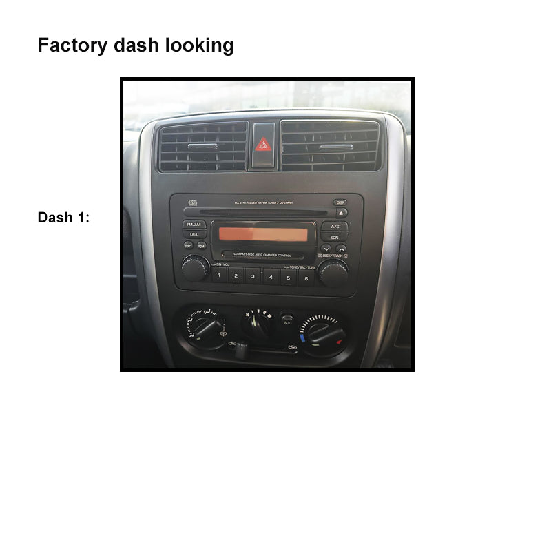 CAC F9SZ7K 9 Inch Fascia Kit Compatible with Suzuki Jimny 2005-2018