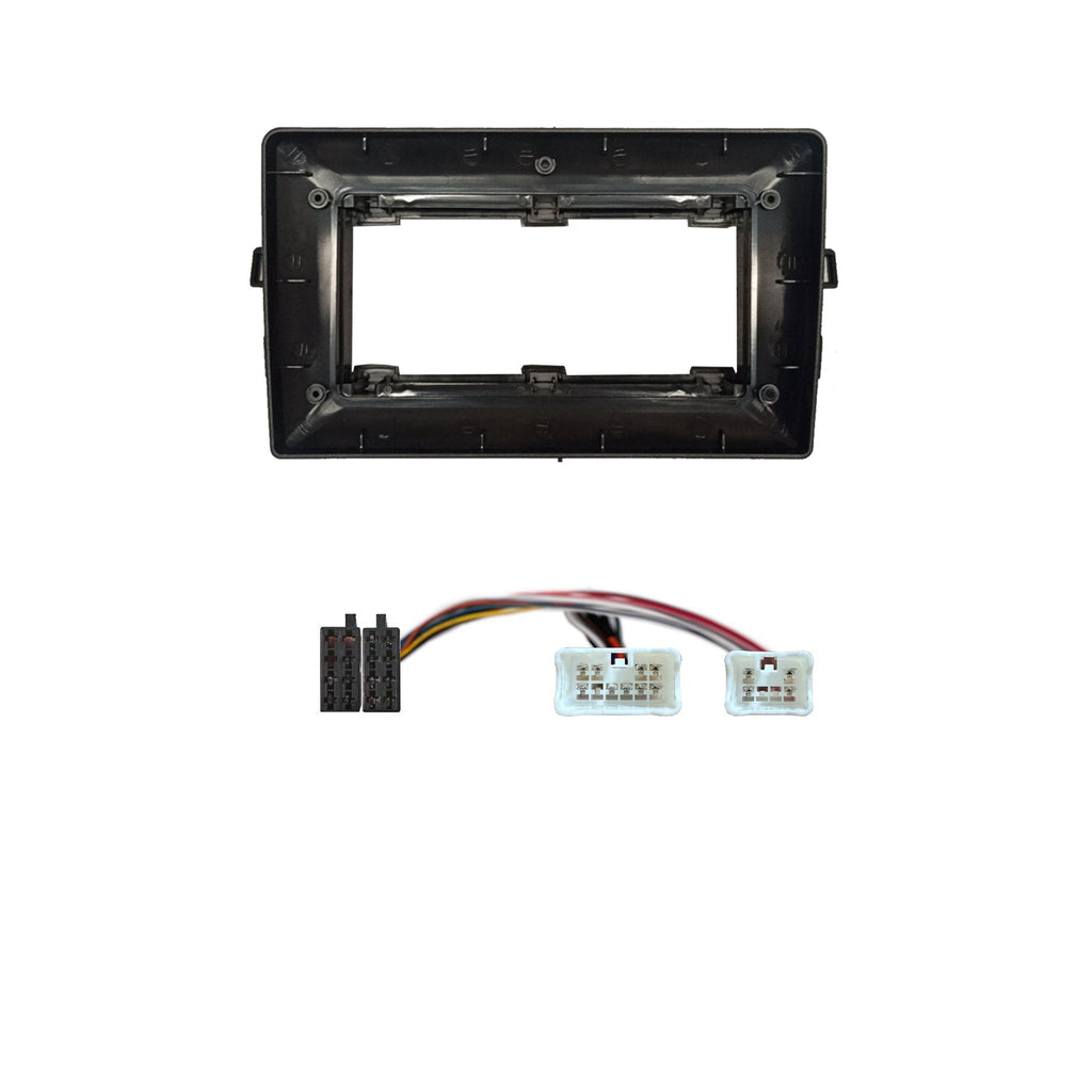 CAC F9TY24K1 9 Inch Fascia Kit Compatible with Toyota Corolla 2007-2011 Dash 1 No SWC