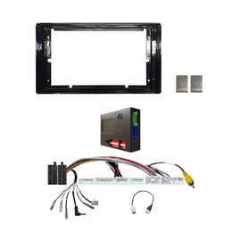 CAC F9TY28K1 9 Inch Fascia Kit Compatible with Toyota Corolla 2015-2018 Hatch