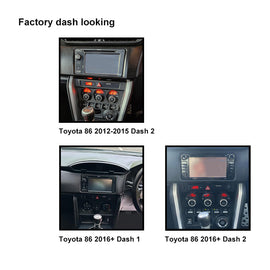 CAC F9TY2K2 9 Inch Fascia Kit Compatible with Toyota 86 2012+