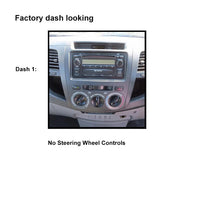 Load image into Gallery viewer, CAC F9TY38K1 9 Inch Fascia Kit Compatible with Toyota Hilux 2005-2011 Dash 1 Manual A/C No SWC