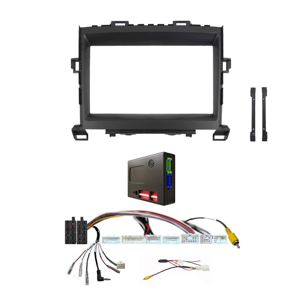 CAC F9TY3K1 9 Inch Fascia Kit Compatible with Toyota Alphard 2007-2013 Dash 1