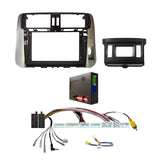CAC F9TY56K2 9 Inch Fascia Kit Compatible with Toyota Prado 2009-2013 Dash 3 Standard