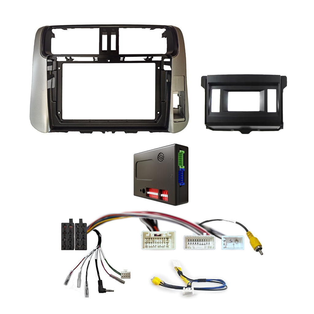 CAC F9TY56K3 9 Inch Fascia Kit Compatible with Toyota Prado 2009-2013 Dash 3 Factory JBL Amplified