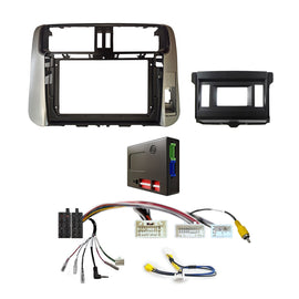 CAC F9TY56K3 9 Inch Fascia Kit Compatible with Toyota Prado 2009-2013 Dash 3 Factory JBL Amplified