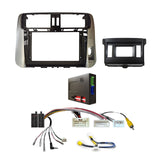 CAC F9TY56K3 9 Inch Fascia Kit Compatible with Toyota Prado 2009-2013 Dash 3 Factory JBL Amplified