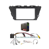 CAC F9TY63K1 9 Inch Fascia Kit Compatible with Toyota Prius V 2012-2019