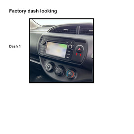 CAC F9TY76K2 9 Inch Fascia Kit Compatible with Toyota Yaris 2017-2019