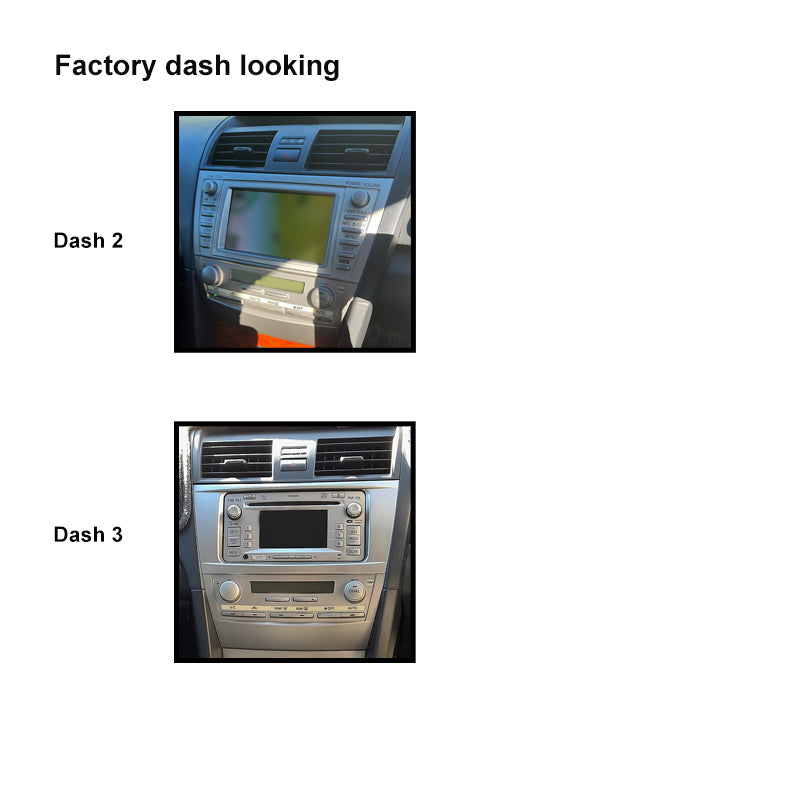 CAC F9TY7K2 9 Inch Fascia Kit Compatible with Toyota Aurion Camry 2006-2011 Dash 2 Dash 3
