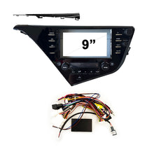 Load image into Gallery viewer, CAC F9TY87K 9 Inch Fascia Kit Compatible with Toyota Camry 2018-2020 Dash 3 JBL or Amplified or Factory 360° Camera