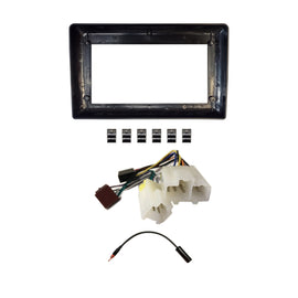 CAC F9UVK5 9 Inch Fascia Kit Compatible with Nissan Patrol 1997-2009 Dash 2 Dash 3