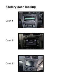 CAC F9VW4K1 9 Inch Fascia Kit Compatible with Volkswagen Golf 2009-2013 MK6