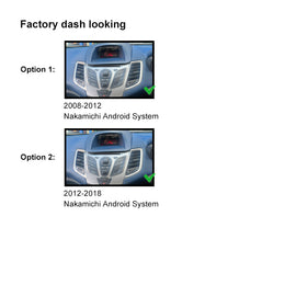 Nakamichi Android NA9FORDFIESTA20082018 Wireless Apple Carplay Android auto solution Sat Nav compatible with Ford Fiesta 2008-2018