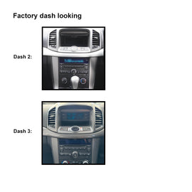 CAC FXGM6K 9 Inch Fascia Kit Compatible with Holden Captiva 7 2006-2015 Dash 3 4 top fit