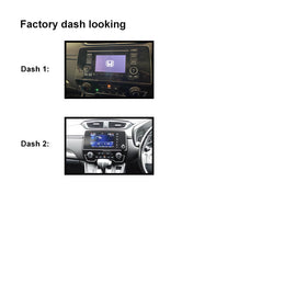CAC FXHD22K12 9 Inch Fascia Kit Compatible with Honda CRV 2017+ Dash 1 Dash 2 No Side Camera