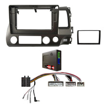 Load image into Gallery viewer, CAC FXHD24K 9 Inch Fascia Kit Compatible with Honda Civic 2006-2011 Sedan