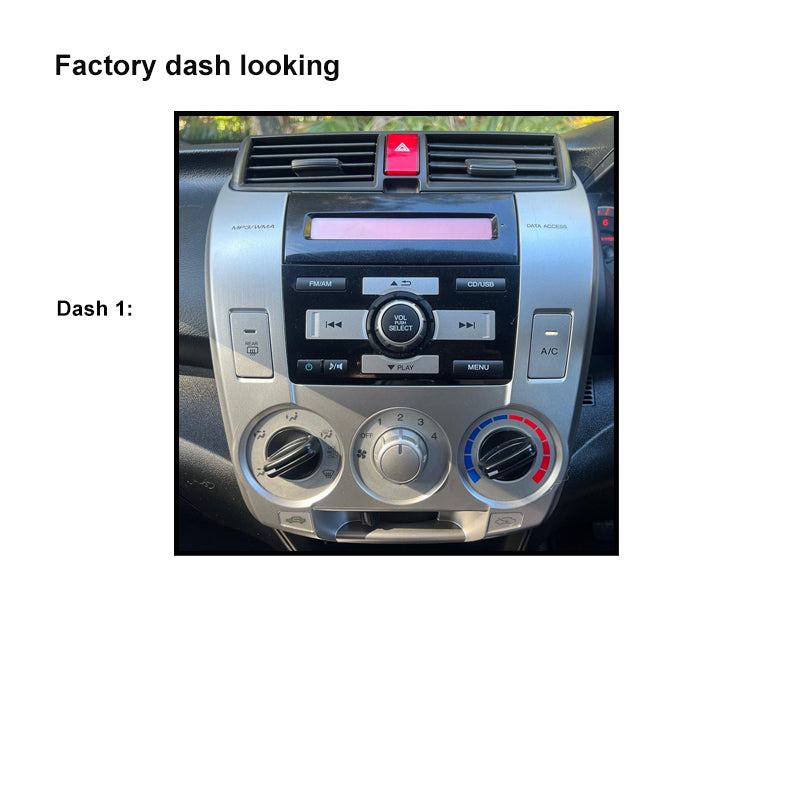 CAC FXHD27K 9 Inch Fascia Kit Compatible with Honda City 2009-2012