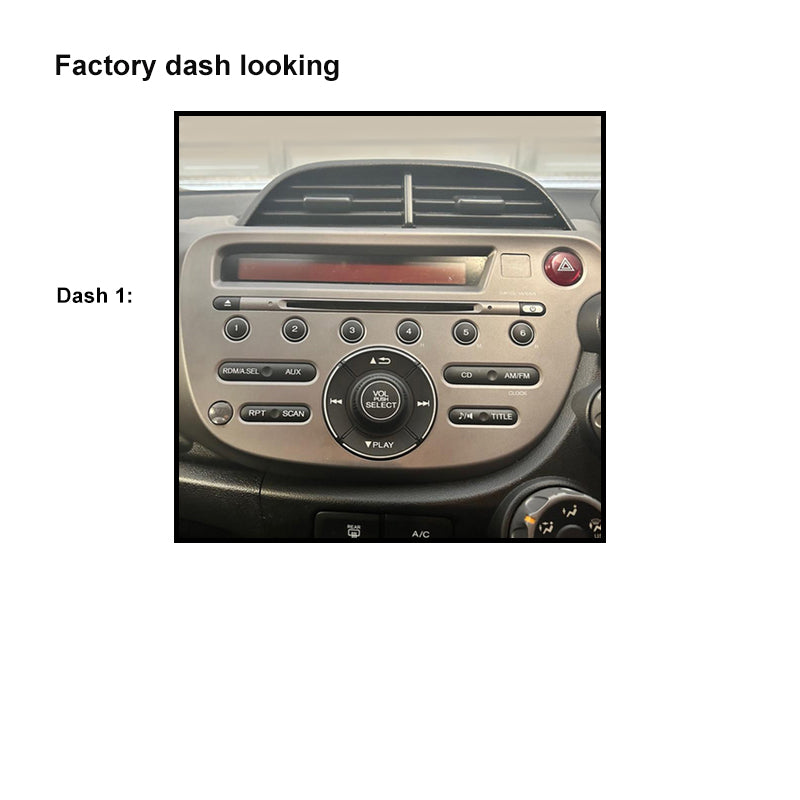 CAC FXHD29K 9 Inch Fascia Kit Compatible with Honda Jazz 2008-2013