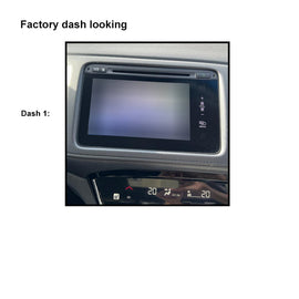 CAC FXHD4K1S 9 Inch Fascia Kit Compatible with Honda HRV 2014-2016 With Side Camera