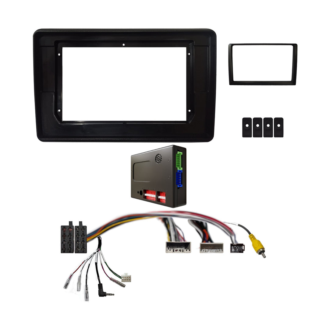 CAC FXHD4K2 9 Inch Fascia Kit Compatible with Honda HRV 2017-2021 No Side Camera