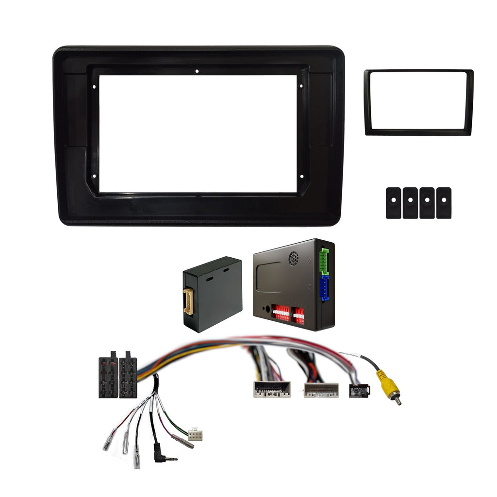 CAC FXHD4K2S 9 Inch Fascia Kit Compatible with Honda HRV 2017-2021 With Side Camera