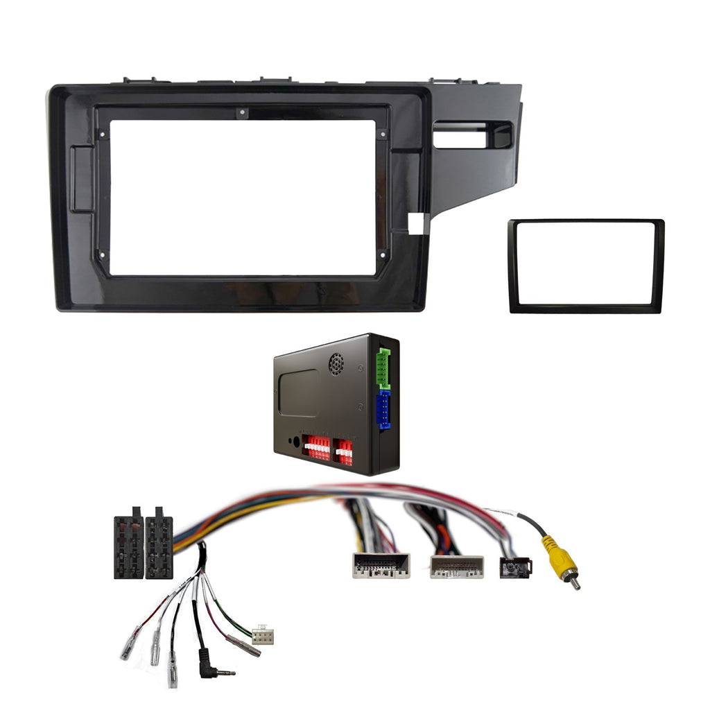 CAC FXHD5K345 9 Inch Fascia Kit Compatible with Honda Jazz 2014+ Dash 3 Dash 4 Dash 5