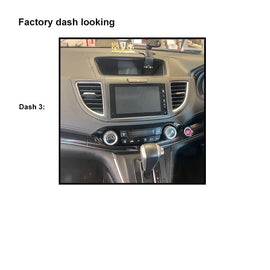 CAC FXHD7K3S 9 Inch Fascia Kit Compatible with Honda CRV 2012-2017 Dash 3 With Side Camera