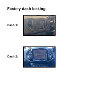 Load image into Gallery viewer, CAC FXJP5K1 9 Inch Fascia Kit Compatible with Jeep Compass 2017+ Dash 1 2