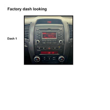 Load image into Gallery viewer, CAC FXKA26K1 9 Inch Fascia Kit Compatible with Kia Sorento 2009-2012 Dash 1