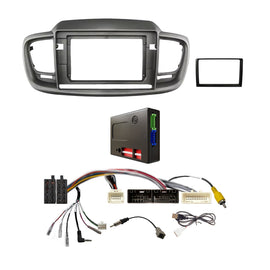 CAC FXKA28K1 9 Inch Fascia Kit Compatible with Kia Sorento 2015-2019 Dash 1 2 Standard