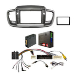 CAC FXKA28K2 9 Inch Fascia Kit Compatible with Kia Sorento 2015-2019 Dash 1 2 Infinity Amplified