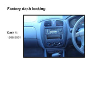 Load image into Gallery viewer, CAC FXMA27K1 9 Inch Fascia Kit Compatible with Mazda 323 1998-2001
