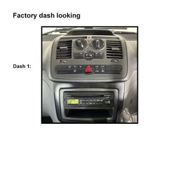 CAC FXMB24K 9 Inch Fascia Kit Compatible with Mercedes Vito 2003-2006